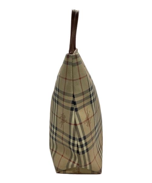 BURBERRY LONDON（バーバリーロンドン）BURBERRY LONDON (バーバリーロンドン) トートバッグ ノバチェック ベージュの古着・服飾アイテム