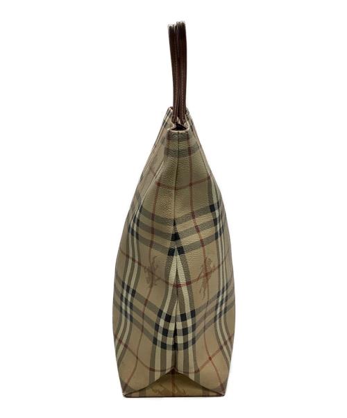 BURBERRY LONDON（バーバリーロンドン）BURBERRY LONDON (バーバリーロンドン) トートバッグ ノバチェック ベージュの古着・服飾アイテム