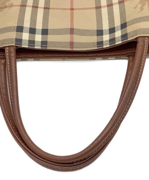 BURBERRY LONDON（バーバリーロンドン）BURBERRY LONDON (バーバリーロンドン) トートバッグ ノバチェック ベージュの古着・服飾アイテム