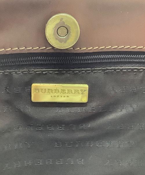 BURBERRY LONDON（バーバリーロンドン）BURBERRY LONDON (バーバリーロンドン) トートバッグ ノバチェック ベージュの古着・服飾アイテム