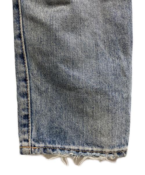 POLO RALPH LAUREN（ポロ・ラルフローレン）POLO RALPH LAUREN (ポロ・ラルフローレン) パッチワークデニムパンツ インディゴ サイズ:63.5cm(W25)の古着・服飾アイテム