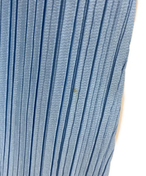 PLEATS PLEASE（プリーツプリーズ）PLEATS PLEASE (プリーツプリーズ) 薄手カーディガン スカイブルー サイズ:Sの古着・服飾アイテム