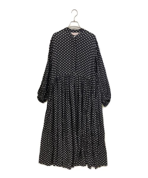BEARDSLEY（ビアズリー）BEARDSLEY (ビアズリー) 長袖ワンピース ブラック サイズ:1の古着・服飾アイテム