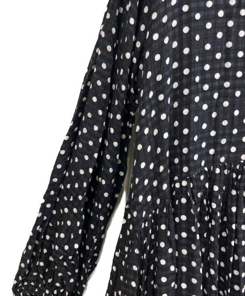 BEARDSLEY（ビアズリー）BEARDSLEY (ビアズリー) 長袖ワンピース ブラック サイズ:1の古着・服飾アイテム