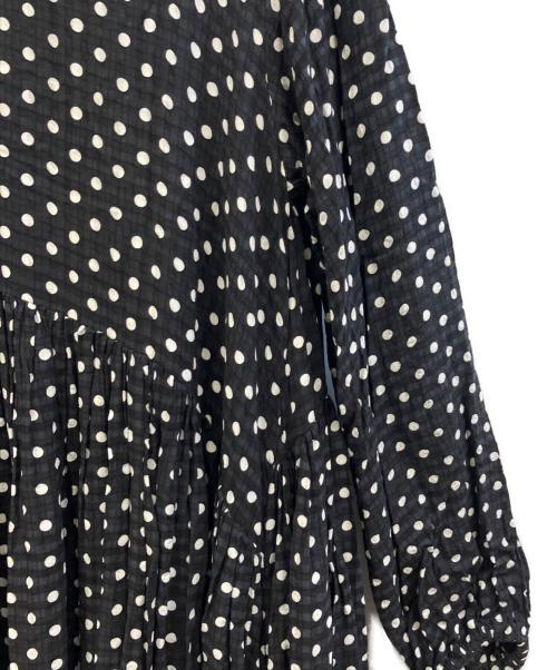 BEARDSLEY（ビアズリー）BEARDSLEY (ビアズリー) 長袖ワンピース ブラック サイズ:1の古着・服飾アイテム