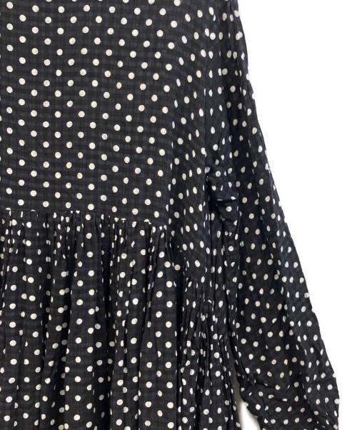 BEARDSLEY（ビアズリー）BEARDSLEY (ビアズリー) 長袖ワンピース ブラック サイズ:1の古着・服飾アイテム