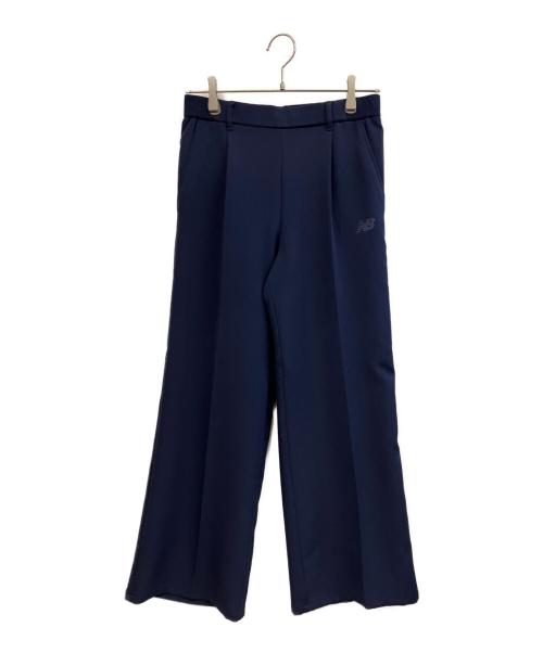 NEW BALANCE（ニューバランス）NEW BALANCE (ニューバランス) ワイドパンツ ネイビー サイズ:Mの古着・服飾アイテム