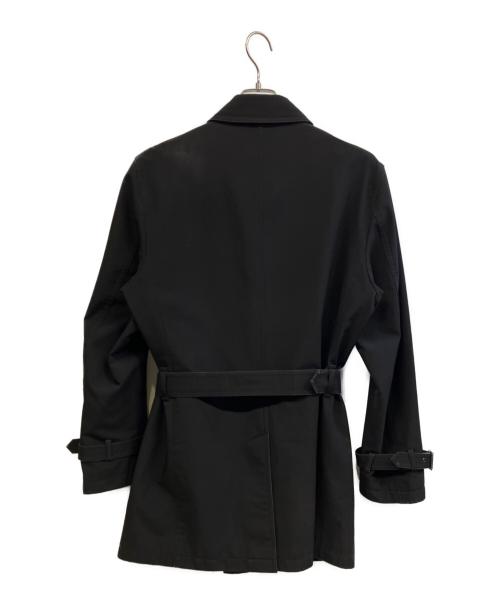 BURBERRY BLACK LABEL（バーバリーブラックレーベル）BURBERRY BLACK LABEL (バーバリーブラックレーベル) ステンカラーコート ブラック サイズ:Lの古着・服飾アイテム