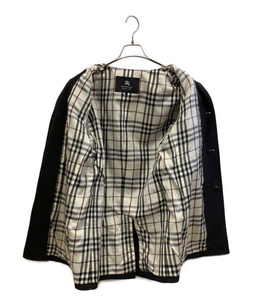 BURBERRY BLACK LABEL（バーバリーブラックレーベル）BURBERRY BLACK LABEL (バーバリーブラックレーベル) ステンカラーコート ブラック サイズ:Lの古着・服飾アイテム