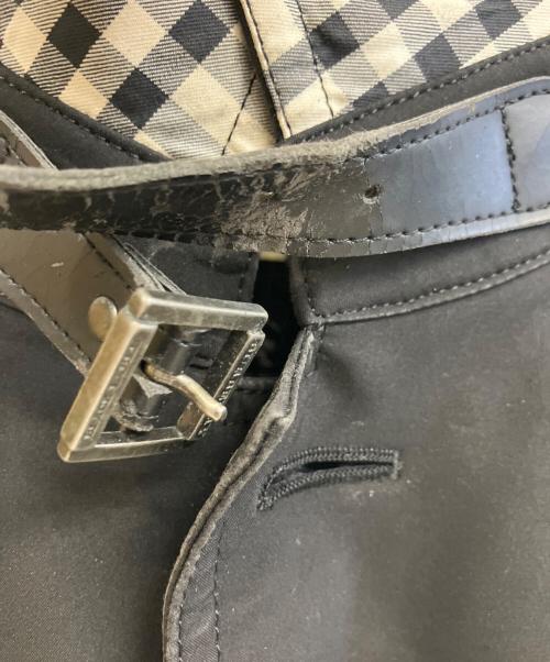 BURBERRY BLACK LABEL（バーバリーブラックレーベル）BURBERRY BLACK LABEL (バーバリーブラックレーベル) ステンカラーコート ブラック サイズ:Lの古着・服飾アイテム