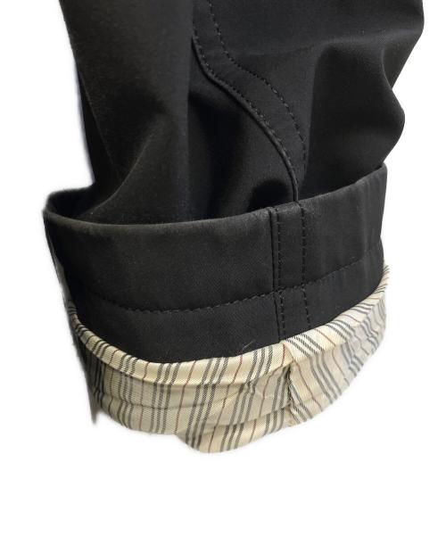 BURBERRY BLACK LABEL（バーバリーブラックレーベル）BURBERRY BLACK LABEL (バーバリーブラックレーベル) ステンカラーコート ブラック サイズ:Lの古着・服飾アイテム