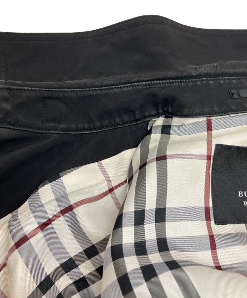 BURBERRY BLACK LABEL（バーバリーブラックレーベル）BURBERRY BLACK LABEL (バーバリーブラックレーベル) ステンカラーコート ブラック サイズ:Lの古着・服飾アイテム