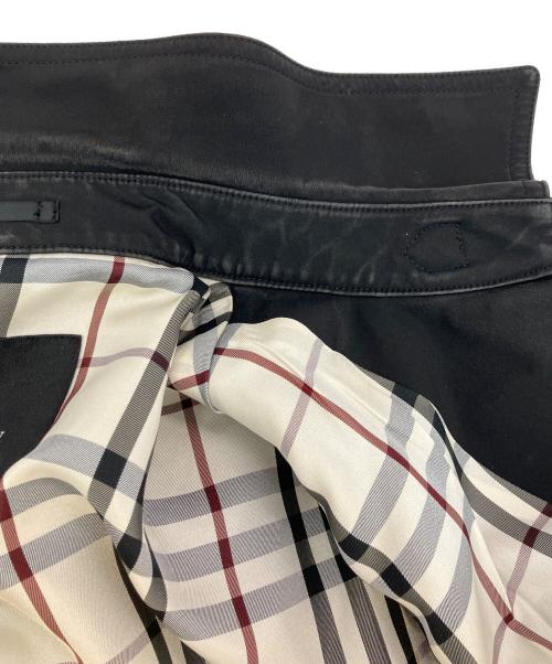 BURBERRY BLACK LABEL（バーバリーブラックレーベル）BURBERRY BLACK LABEL (バーバリーブラックレーベル) ステンカラーコート ブラック サイズ:Lの古着・服飾アイテム