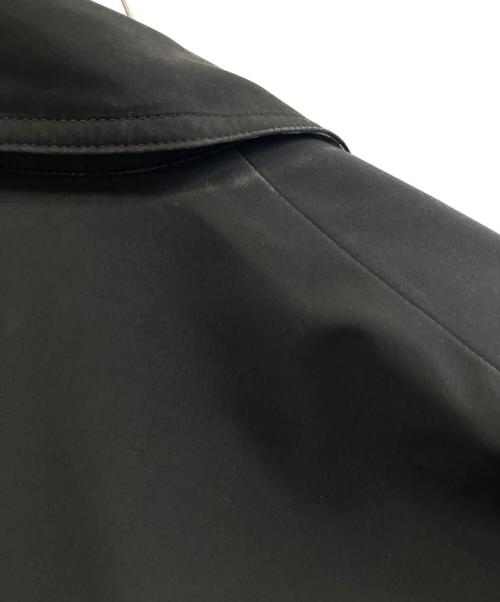 BURBERRY BLACK LABEL（バーバリーブラックレーベル）BURBERRY BLACK LABEL (バーバリーブラックレーベル) ステンカラーコート ブラック サイズ:Lの古着・服飾アイテム