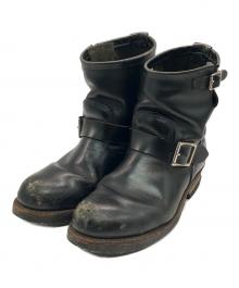 RED WING（レッドウィング）の古着「エンジニアブーツ」｜ブラック