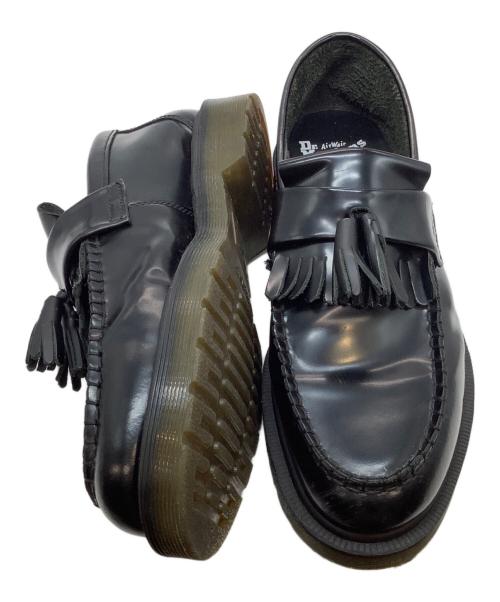 Dr.Martens（ドクターマーチン）Dr.Martens (ドクターマーチン) タッセルローファー ブラック サイズ:UK 9の古着・服飾アイテム