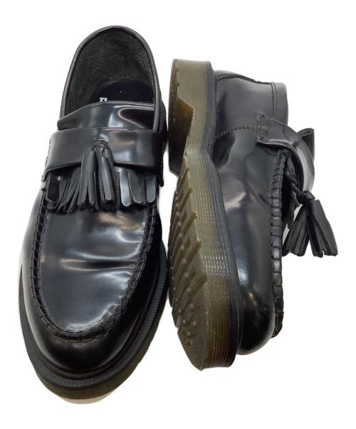Dr.Martens（ドクターマーチン）Dr.Martens (ドクターマーチン) タッセルローファー ブラック サイズ:UK 9の古着・服飾アイテム
