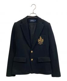 POLO RALPH LAUREN（ポロ・ラルフローレン）の古着「ブレザー」｜ブラック