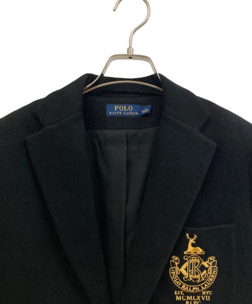 POLO RALPH LAUREN（ポロ・ラルフローレン）POLO RALPH LAUREN (ポロ・ラルフローレン) ブレザー ブラック サイズ:6の古着・服飾アイテム