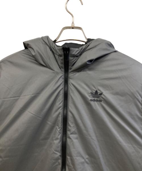 adidas（アディダス）adidas (アディダス) リバーシブルジャケット グレー サイズ:2XLの古着・服飾アイテム