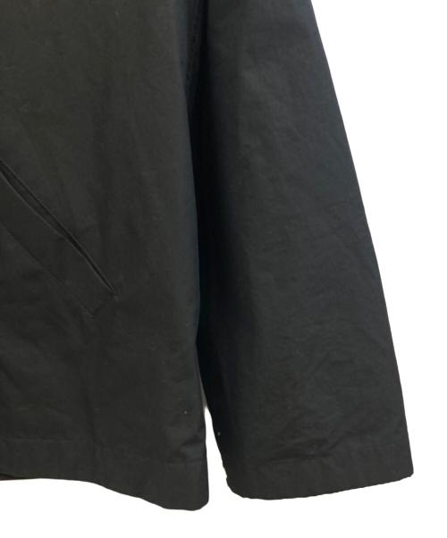 JIL SANDER（ジルサンダー）JIL SANDER (ジルサンダー) 長袖バックロゴコーチジャケット ブラック サイズ:46の古着・服飾アイテム