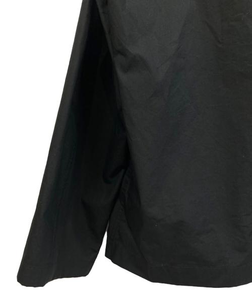 JIL SANDER（ジルサンダー）JIL SANDER (ジルサンダー) 長袖バックロゴコーチジャケット ブラック サイズ:46の古着・服飾アイテム