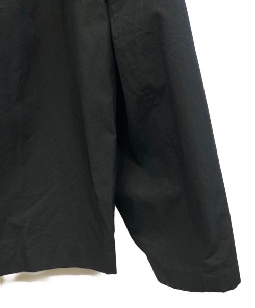 JIL SANDER（ジルサンダー）JIL SANDER (ジルサンダー) 長袖バックロゴコーチジャケット ブラック サイズ:46の古着・服飾アイテム