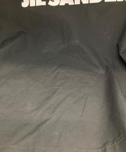 JIL SANDER（ジルサンダー）JIL SANDER (ジルサンダー) 長袖バックロゴコーチジャケット ブラック サイズ:46の古着・服飾アイテム