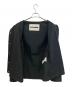 中古・古着 JIL SANDER (ジルサンダー) 長袖バックロゴコーチジャケット ブラック サイズ:46：45000円