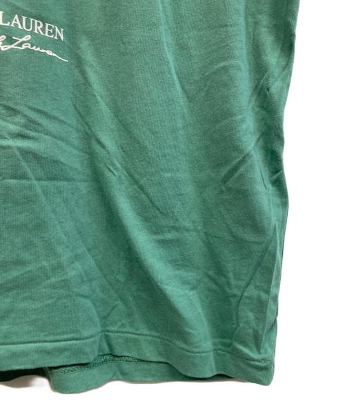 POLO RALPH LAUREN（ポロ・ラルフローレン）POLO RALPH LAUREN (ポロ・ラルフローレン) 半袖カットソー グリーン サイズ:Mの古着・服飾アイテム