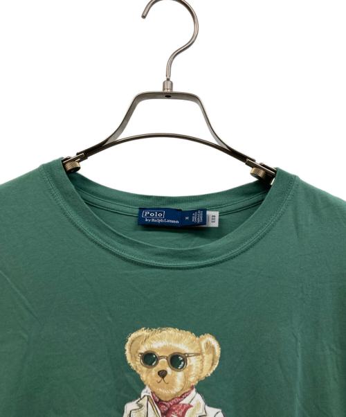 POLO RALPH LAUREN（ポロ・ラルフローレン）POLO RALPH LAUREN (ポロ・ラルフローレン) 半袖カットソー グリーン サイズ:Mの古着・服飾アイテム