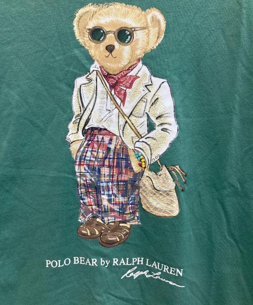 POLO RALPH LAUREN（ポロ・ラルフローレン）POLO RALPH LAUREN (ポロ・ラルフローレン) 半袖カットソー グリーン サイズ:Mの古着・服飾アイテム