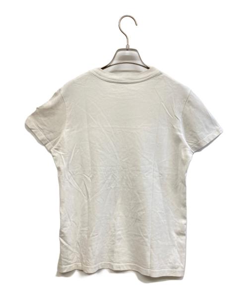 MONCLER（モンクレール）MONCLER (モンクレール) 半袖カットソー ホワイト サイズ:Sの古着・服飾アイテム