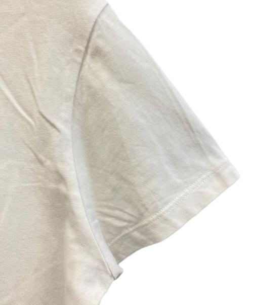 MONCLER（モンクレール）MONCLER (モンクレール) 半袖カットソー ホワイト サイズ:Sの古着・服飾アイテム