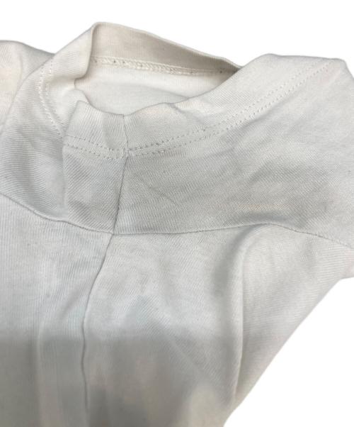MONCLER（モンクレール）MONCLER (モンクレール) 半袖カットソー ホワイト サイズ:Sの古着・服飾アイテム