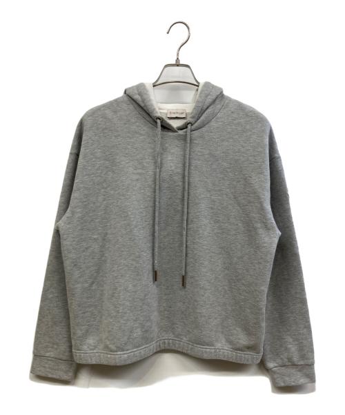 MONCLER（モンクレール）MONCLER (モンクレール) プルオーバーパーカー グレー サイズ:Lの古着・服飾アイテム