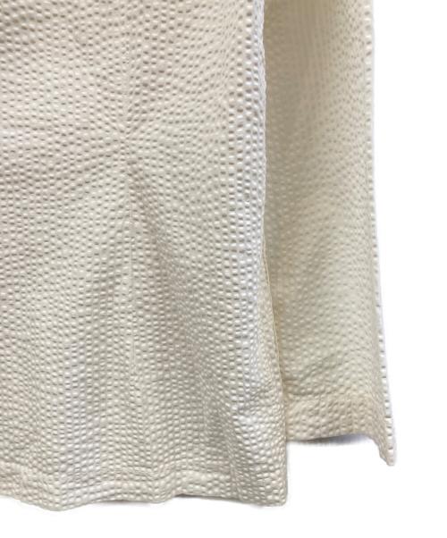 LARDINI（ラルディーニ）LARDINI (ラルディーニ) シアサッカーテーラードジャケット ベージュ サイズ:Sの古着・服飾アイテム