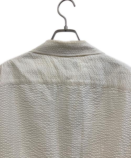 LARDINI（ラルディーニ）LARDINI (ラルディーニ) シアサッカーテーラードジャケット ベージュ サイズ:Sの古着・服飾アイテム