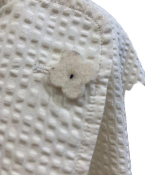 LARDINI（ラルディーニ）LARDINI (ラルディーニ) シアサッカーテーラードジャケット ベージュ サイズ:Sの古着・服飾アイテム