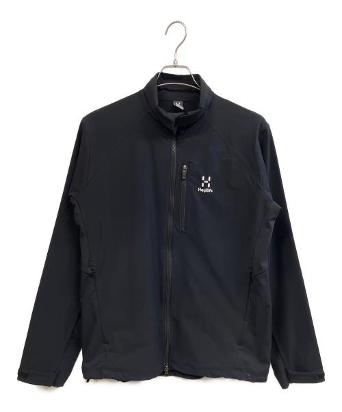 HAGLOFS（ホグロフス）HAGLOFS (ホグロフス) Hybrid Soft Shell JK ブラック サイズ:Mの古着・服飾アイテム
