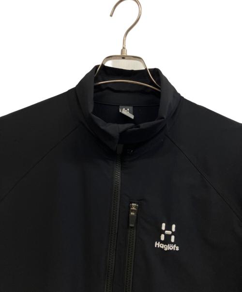HAGLOFS（ホグロフス）HAGLOFS (ホグロフス) Hybrid Soft Shell JK ブラック サイズ:Mの古着・服飾アイテム