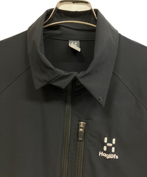 HAGLOFS（ホグロフス）HAGLOFS (ホグロフス) Hybrid Soft Shell JK ブラック サイズ:Mの古着・服飾アイテム