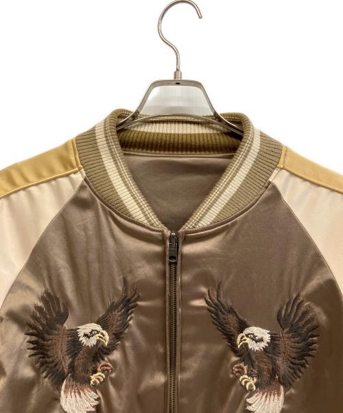 goa（ゴア）goa (ゴア) リバーシブルスカジャン ベージュ サイズ:FREEの古着・服飾アイテム