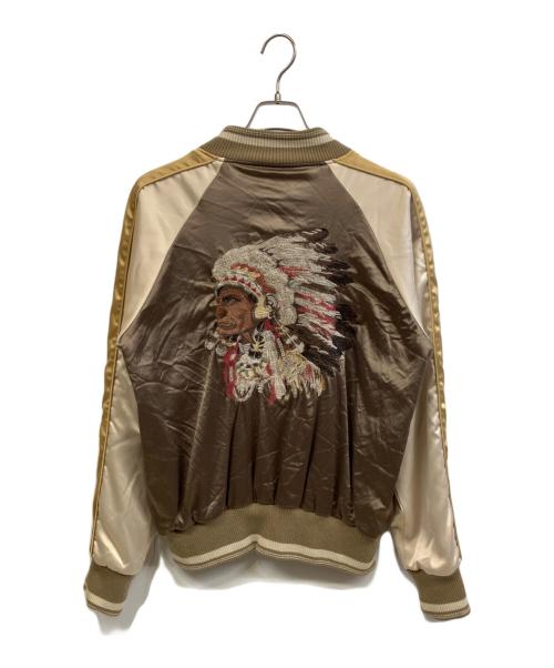 goa（ゴア）goa (ゴア) リバーシブルスカジャン ベージュ サイズ:FREEの古着・服飾アイテム