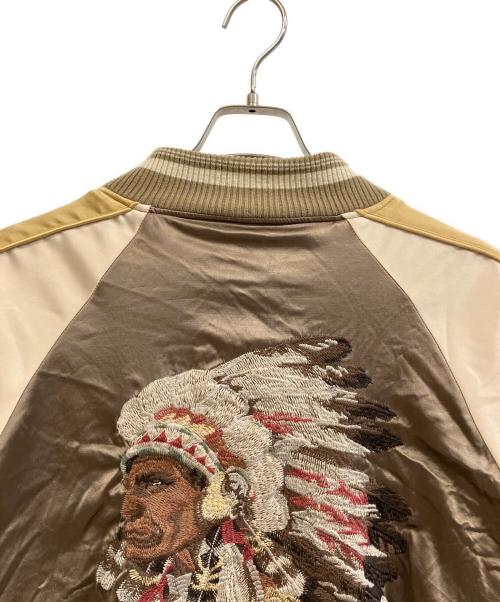 goa（ゴア）goa (ゴア) リバーシブルスカジャン ベージュ サイズ:FREEの古着・服飾アイテム