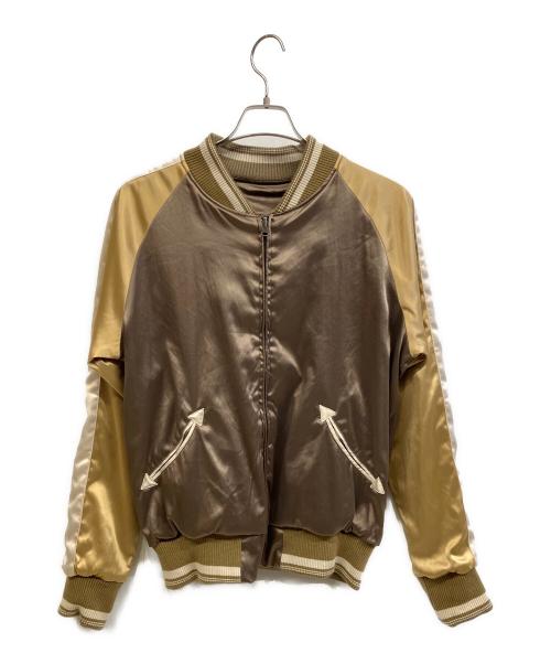 goa（ゴア）goa (ゴア) リバーシブルスカジャン ベージュ サイズ:FREEの古着・服飾アイテム