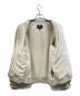 中古・古着 UGG (アグ) Tasman Varsity Jacket ホワイト×ベージュ サイズ:M：10000円