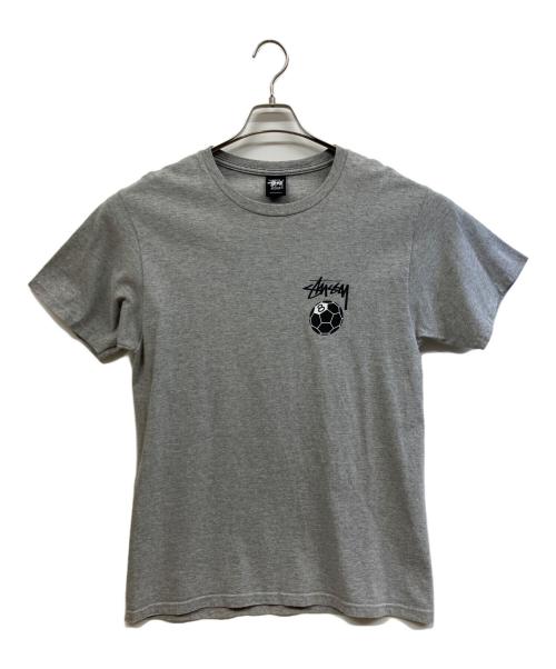 stussy（ステューシー）stussy (ステューシー) 半袖カットソー グレー サイズ:Mの古着・服飾アイテム