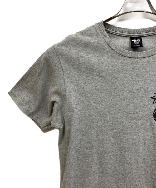 stussy（ステューシー）stussy (ステューシー) 半袖カットソー グレー サイズ:Mの古着・服飾アイテム