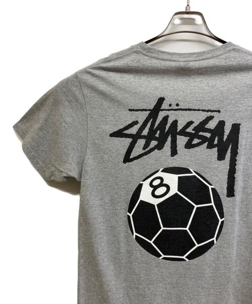 stussy（ステューシー）stussy (ステューシー) 半袖カットソー グレー サイズ:Mの古着・服飾アイテム